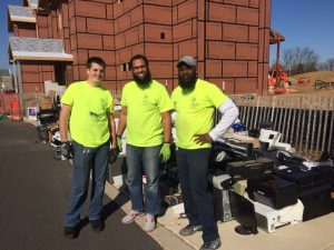 Staff and volunteers at PAR-Recycle Works