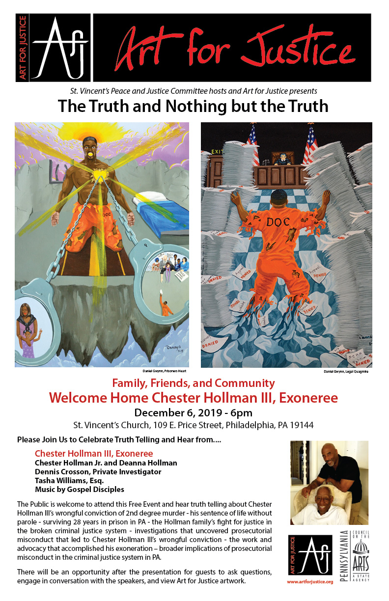 Chester Hollman Event Flyer